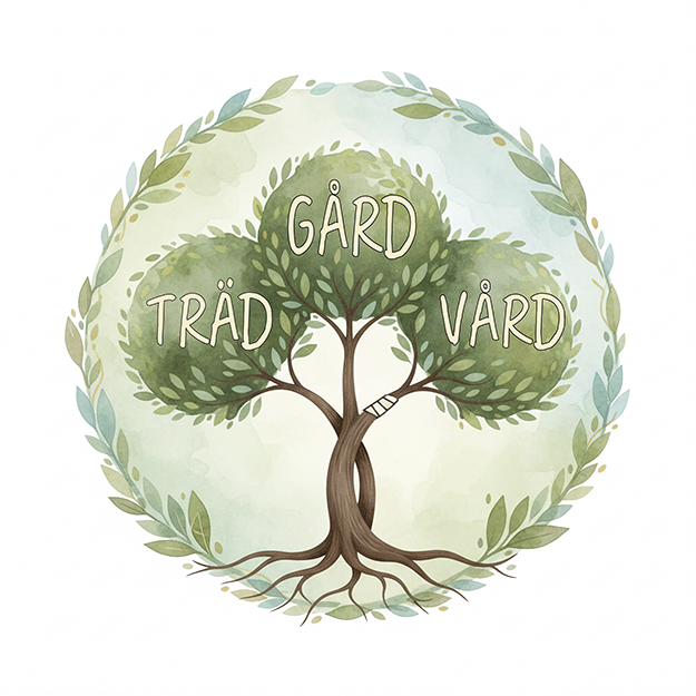 Logotyp för Träd Gård & Vård